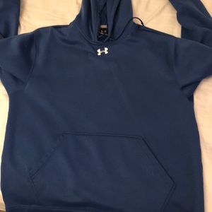 Light Blue Under Armour Hoodie - L